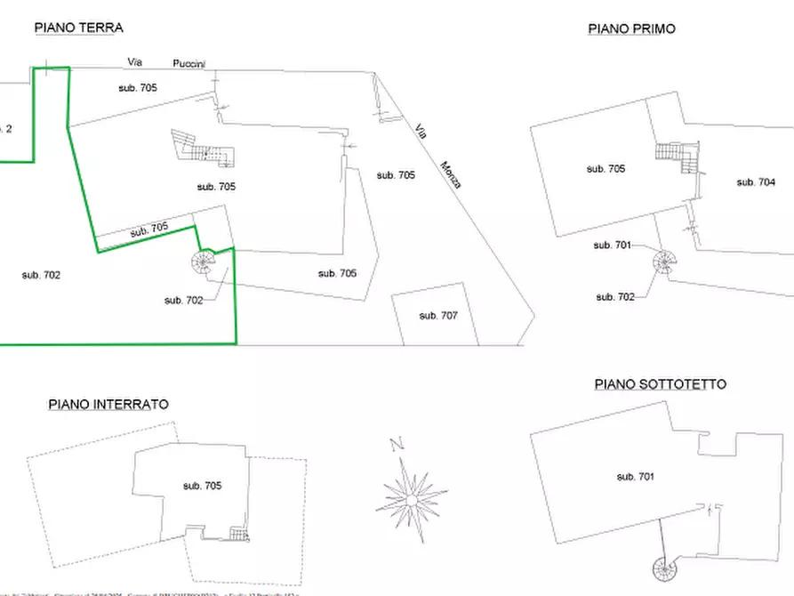 Immagine 25 di Appartamento in vendita  in Via Puccini  a Brugherio