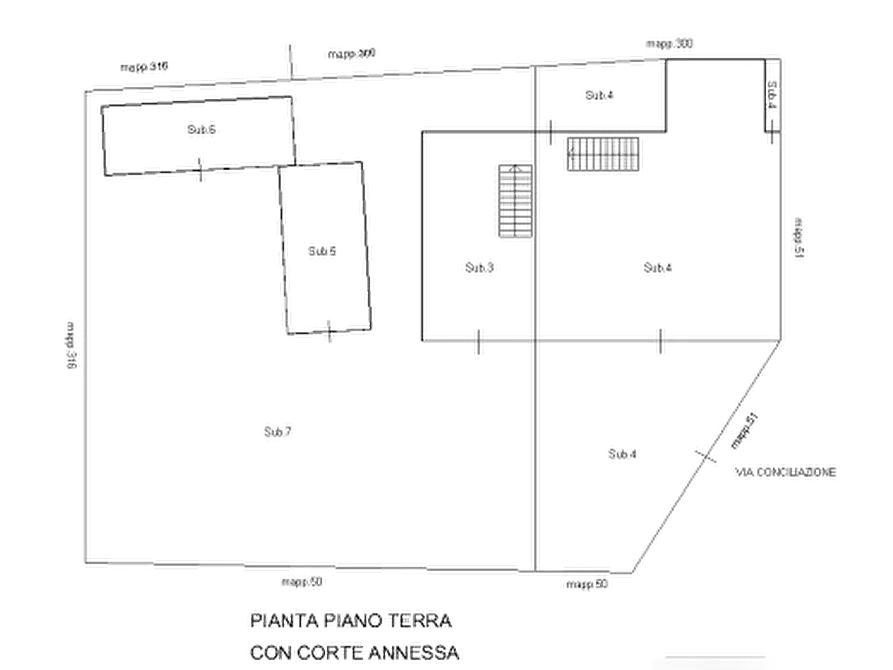 Immagine 15 di Porzione di casa in vendita  in  Via Conciliazione a San Michele Al Tagliamento