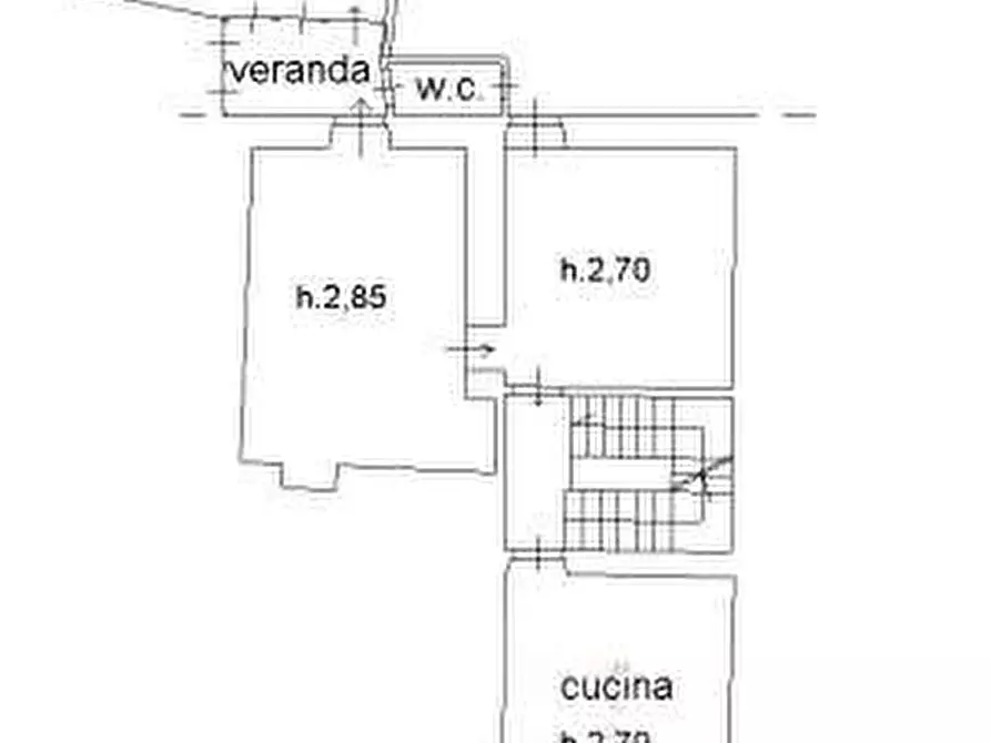 Immagine 29 di Porzione di casa in vendita  in Via Piazza Umberto I  a Londa