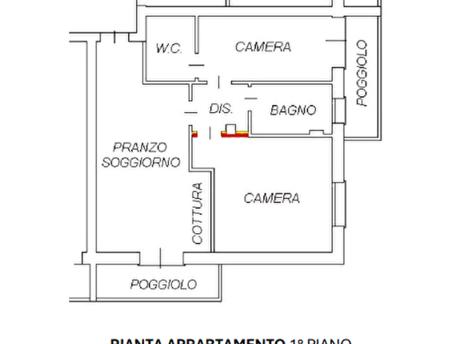 Immagine 17 di Appartamento in vendita  in Via Pedagni a Veggiano