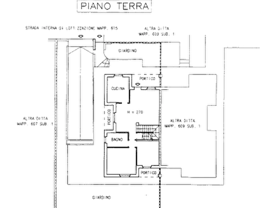 Immagine 5 di Casa bifamiliare in vendita  in Via G.Verdi a Roncello
