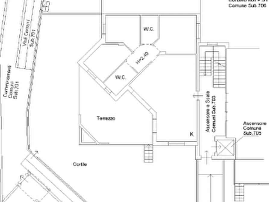 Immagine 7 di Appartamento in vendita  in Via Goito a Magenta