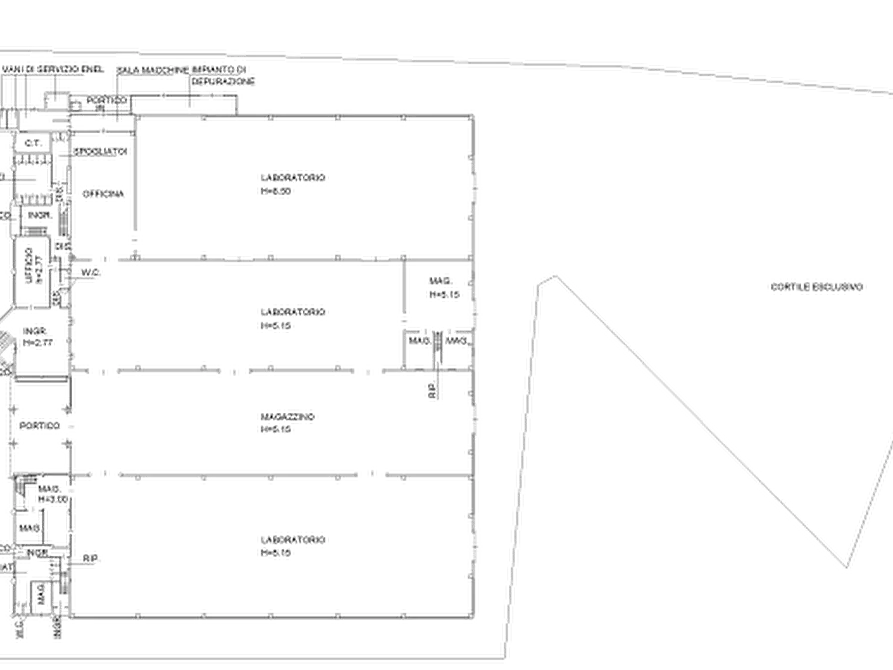 Immagine 3 di Capannone industriale in vendita  in Via Veneto a Saonara
