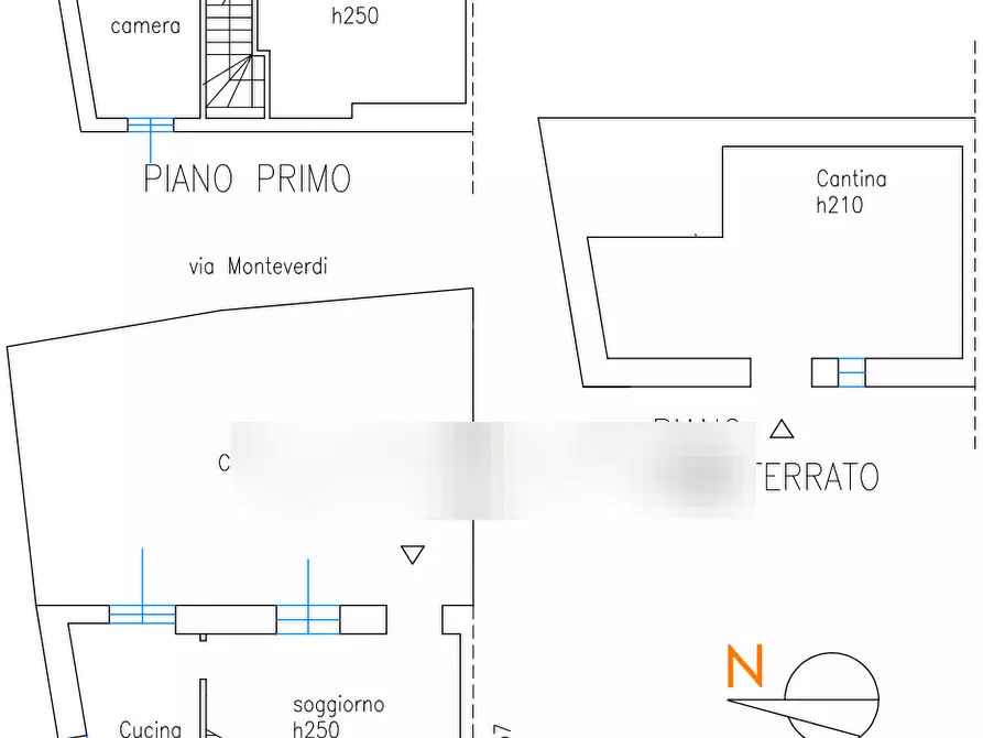 Immagine 8 di Appartamento in vendita  in Via C. Farini a Rivergaro