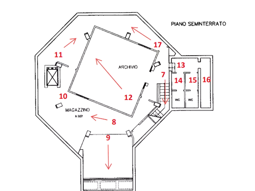 Immagine 17 di Ufficio in vendita  in Via Privata Renzo e Lucia a Milano