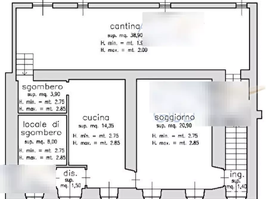 Immagine 11 di Casa indipendente in vendita  in Via Gonella a Antignano