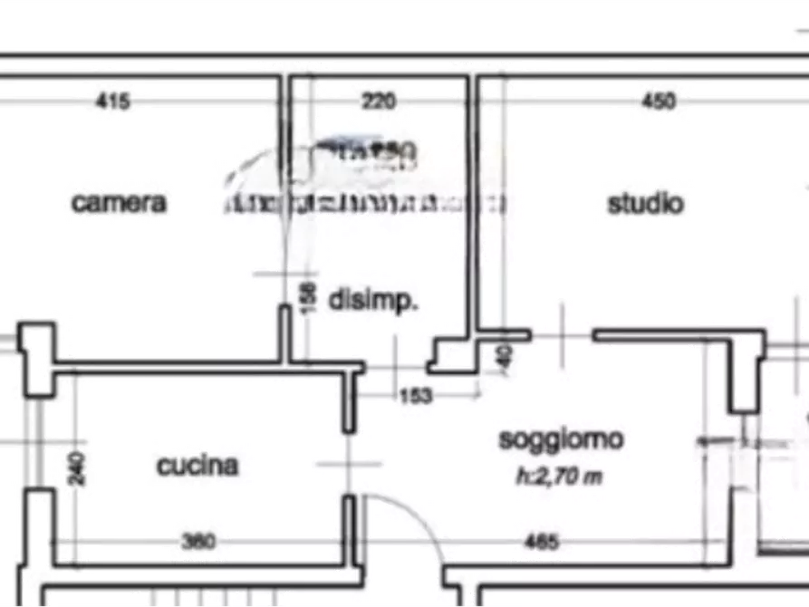 Immagine 13 di Appartamento in vendita  in Via Fontana a Asti
