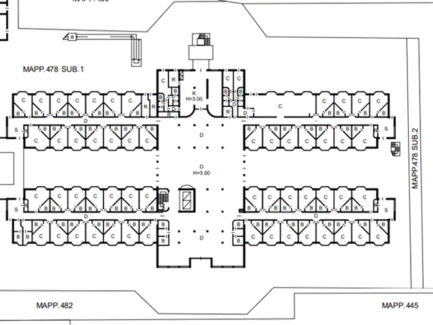 Immagine 10 di Hotel in vendita  in Via Carlo Alberto dalla Chiesa a Copparo