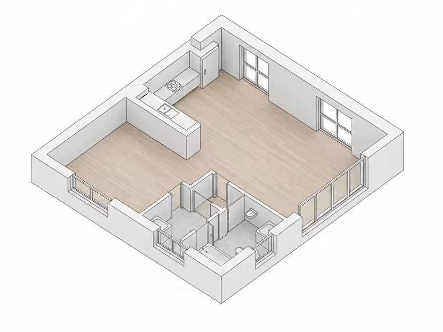 Immagine 9 di Appartamento in affitto  in Via Paolo V  a Ferrara