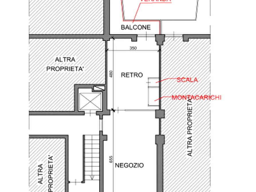 Immagine 21 di Negozio in vendita  in Via Stellone a Torino