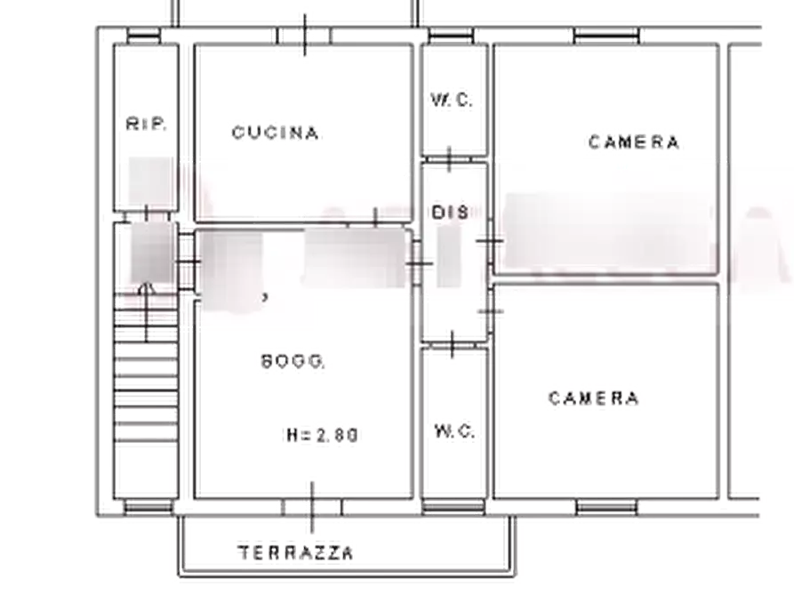 Immagine 10 di Appartamento in vendita  in Via Abruzzi a Roccastrada