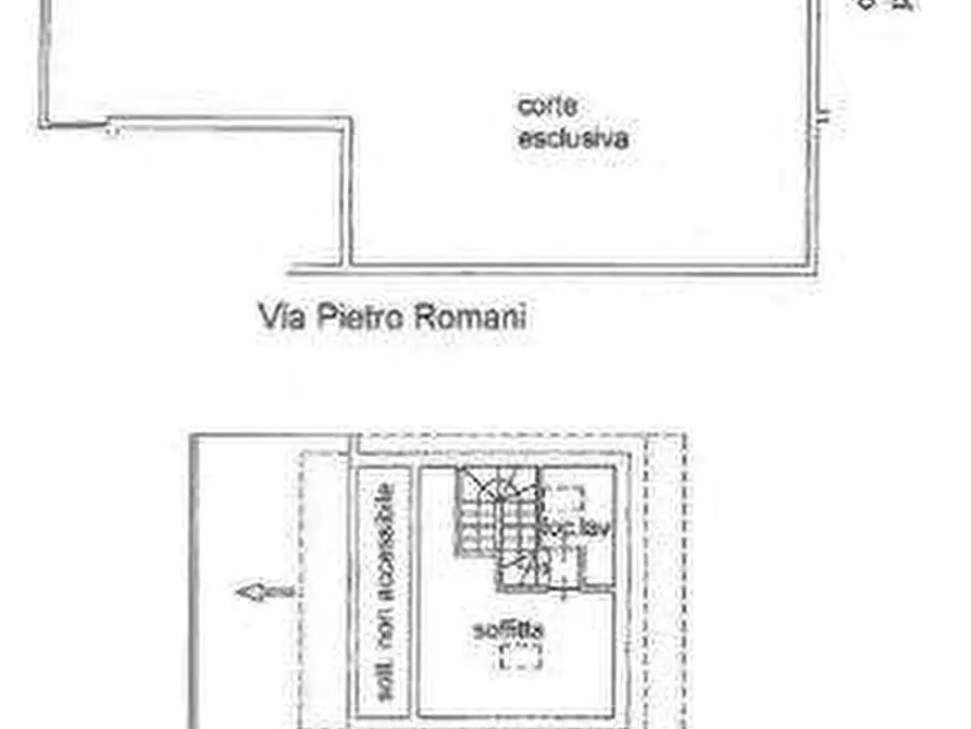 Immagine 25 di Villetta a schiera in vendita  in Via Pietro Romani a Roma