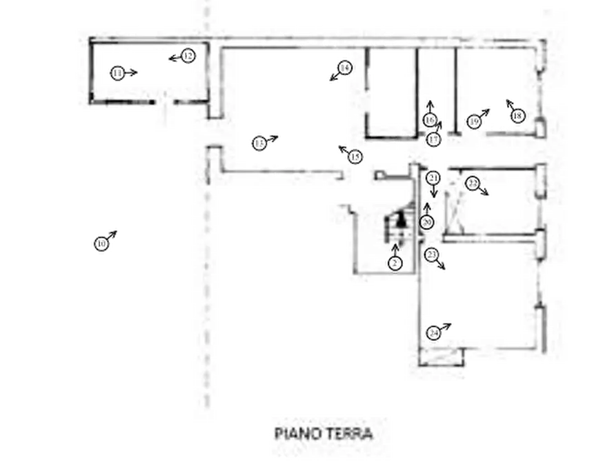 Immagine 3 di Porzione di casa in vendita  in Via E. Fermi  a Treia