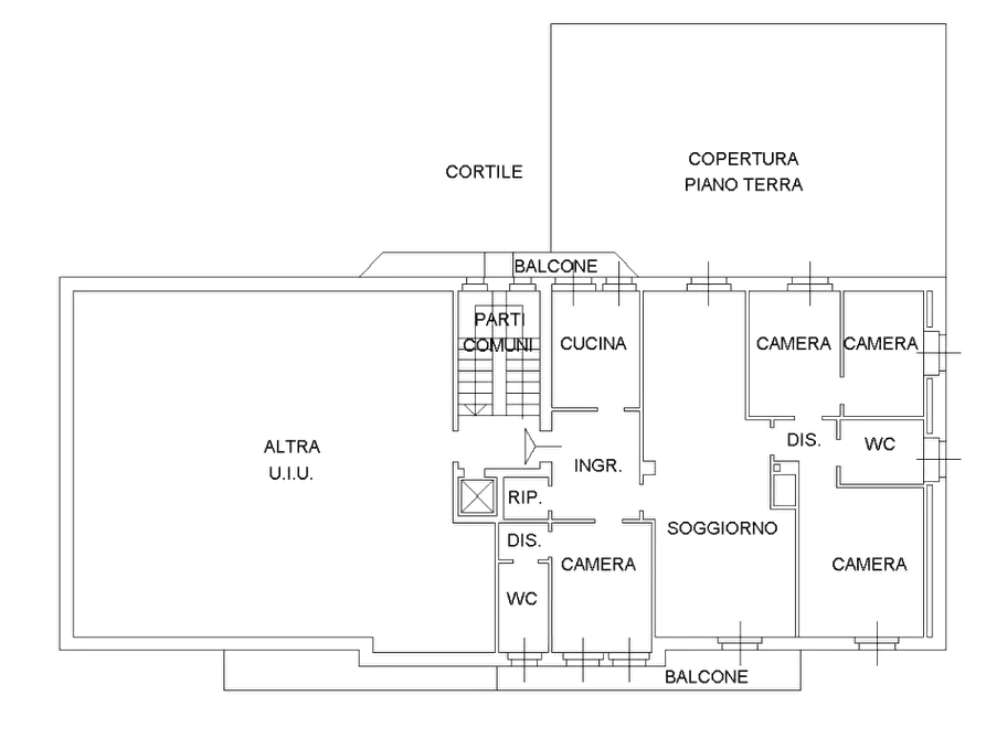 Immagine 12 di Appartamento in vendita  in Via Anco Marzio a Milano