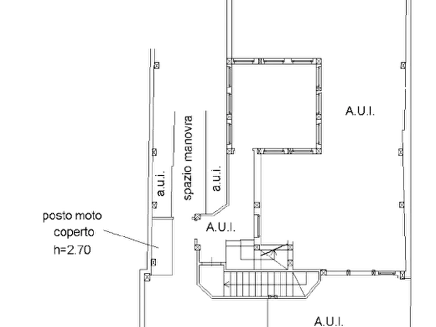 Immagine 9 di Posto auto in vendita  in Via Emilio Broglio a Milano