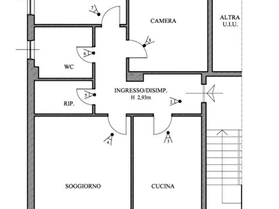 Immagine 15 di Appartamento in vendita  in Via della Fonte a Roccastrada