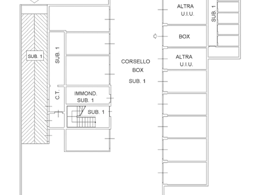 Immagine 10 di Garage in vendita  in Via Pirandello a Seregno
