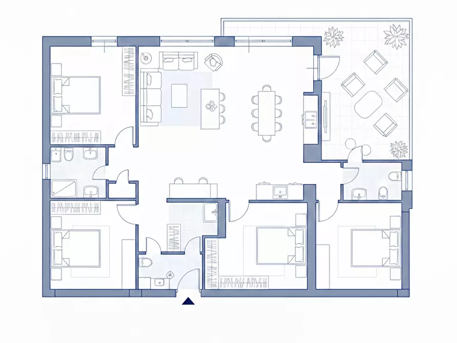 Immagine 7 di Casa indipendente in vendita  in Via Correggio a Seriate