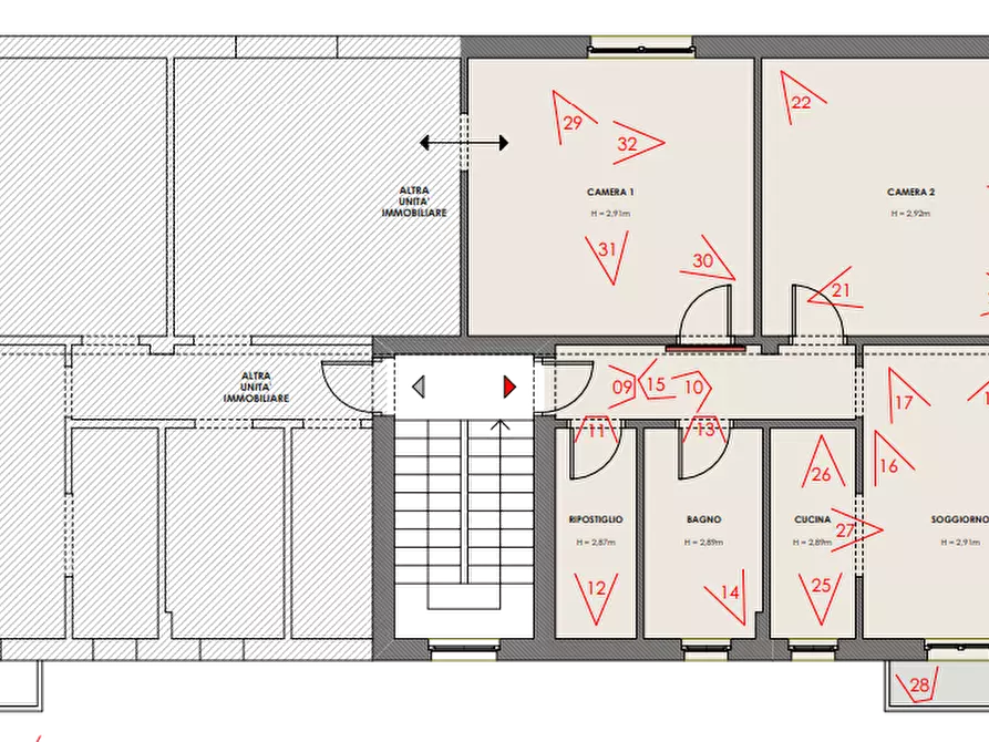Immagine 3 di Appartamento in vendita  in Via Don Piazza  a Pozzo D'adda