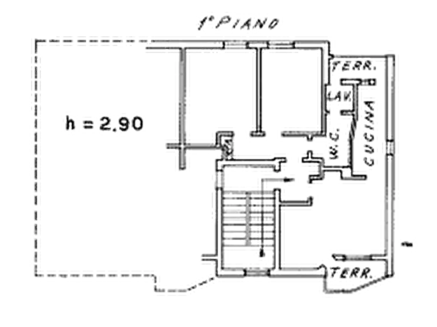 Immagine 3 di Appartamento in vendita  in Via Padre Luigi Sampietro a Saronno