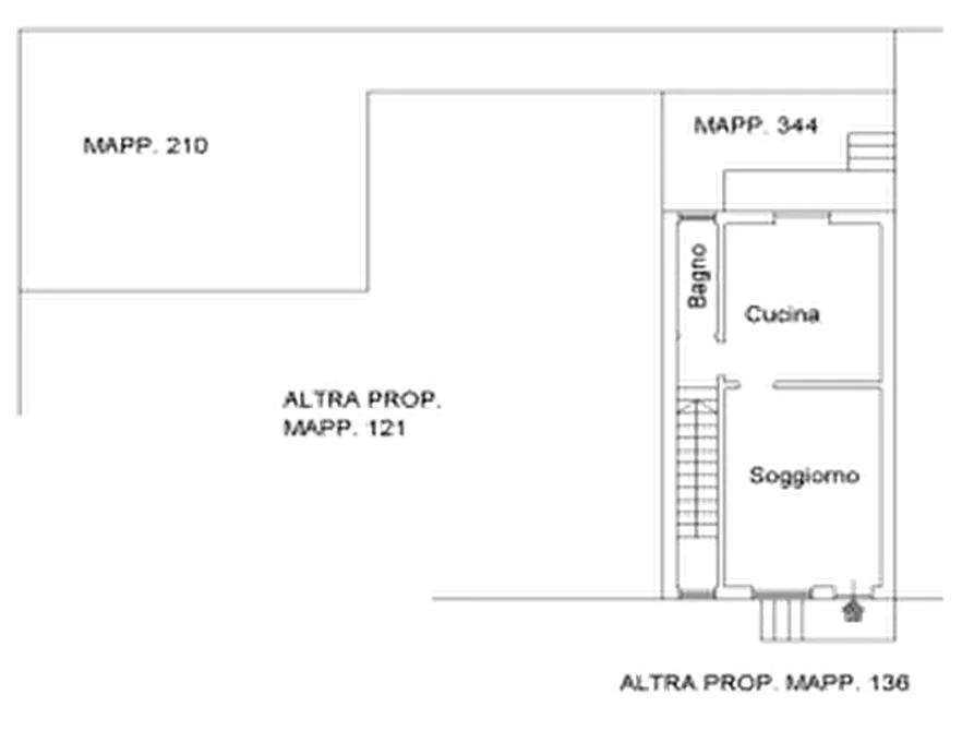Immagine 5 di Porzione di casa in vendita  in Via Leonardo da Vinci a Salerano Sul Lambro