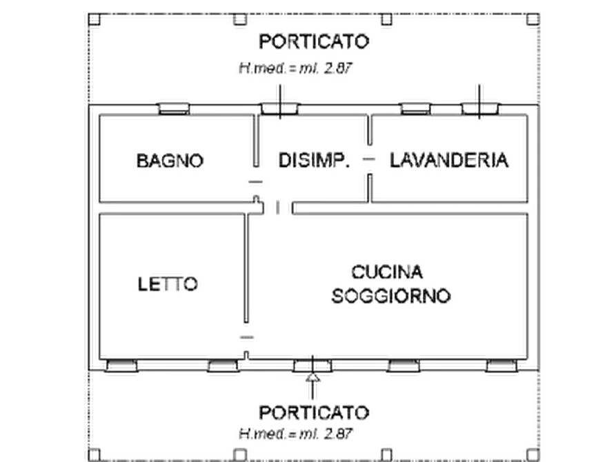 Immagine 22 di Casa indipendente in vendita  in via Contarini a Porto Viro