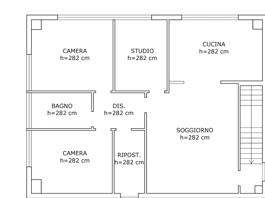 Immagine 17 di Appartamento in vendita  in Via Piacentina a Occhiobello