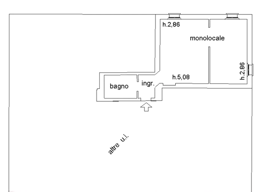 Immagine 8 di Appartamento in vendita  in Via della Bassa a Ravenna