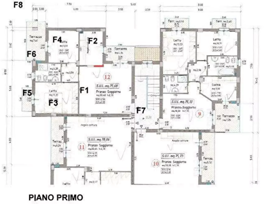 Immagine 7 di Appartamento in vendita  in Via Nona Strada  a Fano