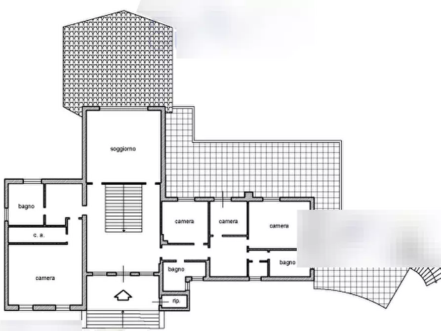 Immagine 4 di Villa in vendita  in Vicolo del Casale Lumbroso  a Roma