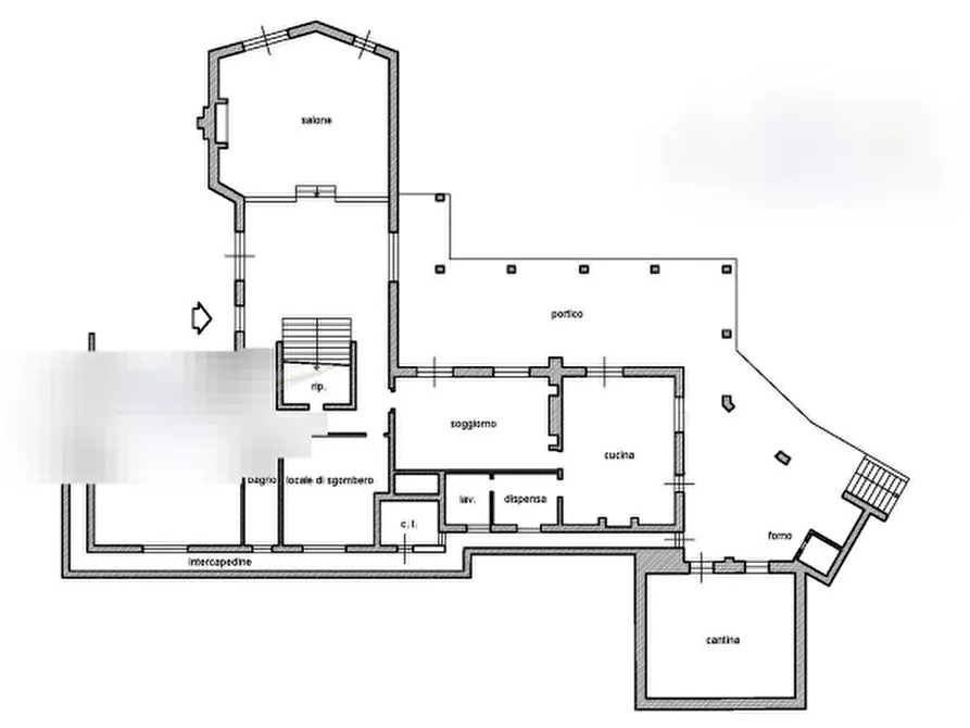 Immagine 5 di Villa in vendita  in Vicolo del Casale Lumbroso  a Roma