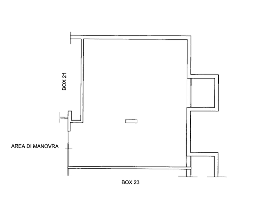 Immagine 3 di Garage in vendita  in Via L' Aquila a Albano Laziale