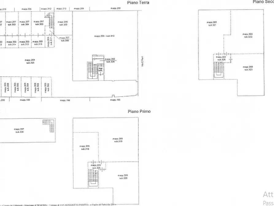 Immagine 18 di Appartamento in vendita  in Via Enrico Ferri a San Benedetto Po