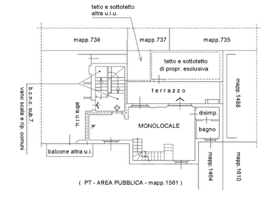 Immagine 6 di Appartamento in vendita  in Via Dante Alighieri a Arluno