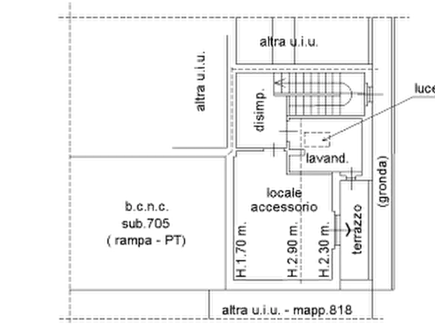 Immagine 10 di Appartamento in vendita  in Via Dante Alighieri a Arluno