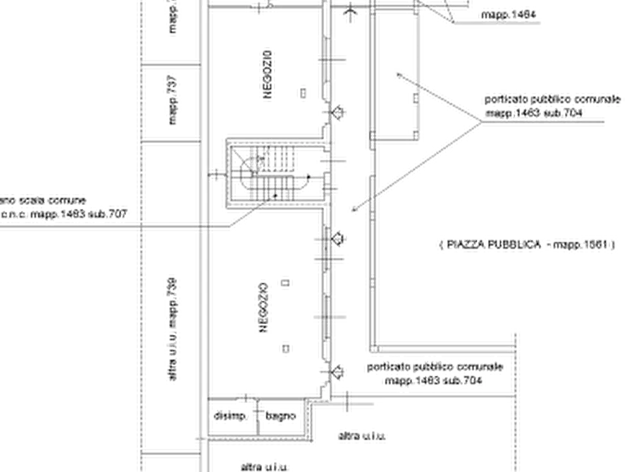 Immagine 4 di Negozio in vendita  in Via Dante Alighieri a Arluno