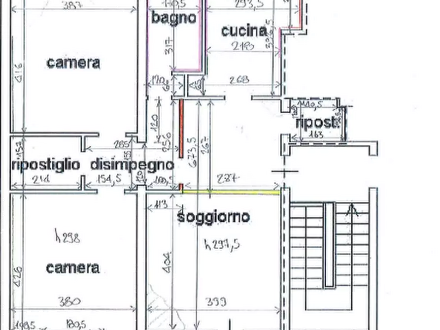 Immagine 22 di Appartamento in vendita  in Via Goldoni a Treviso