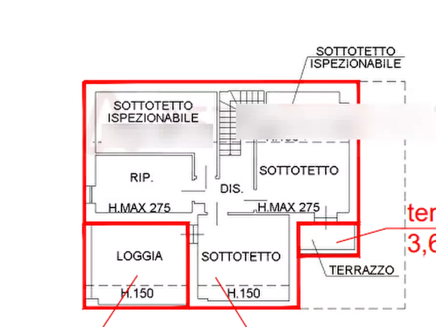 Immagine 13 di Villa in vendita  in Via Guglielmo Marconi a Arquata Scrivia
