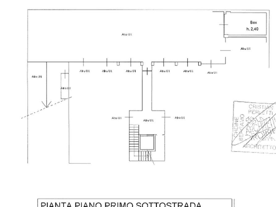 Immagine 9 di Garage in vendita  in Via Pasubio a Stezzano