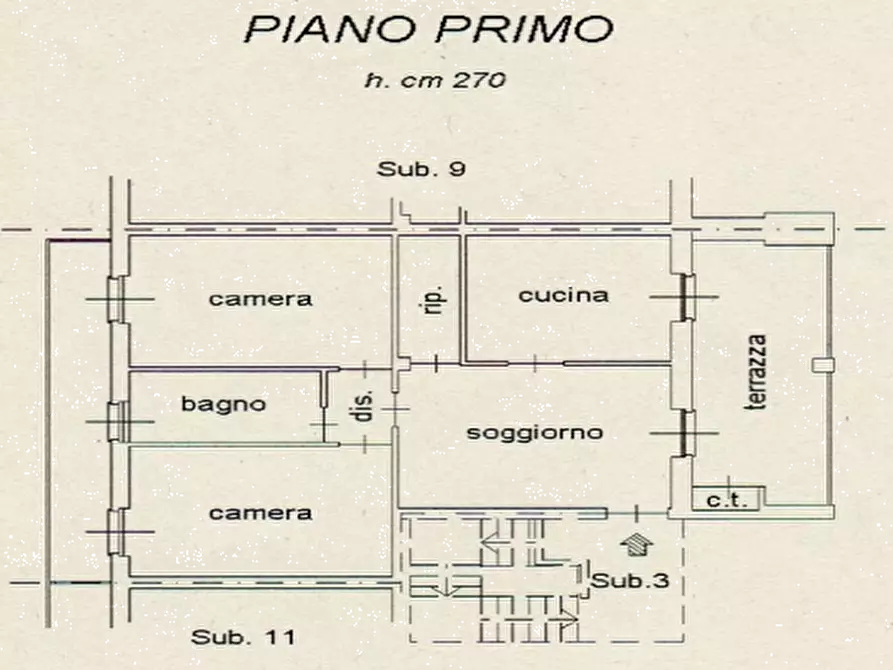 Immagine 13 di Appartamento in vendita  in Via Cascina Torchio  a Ferrere