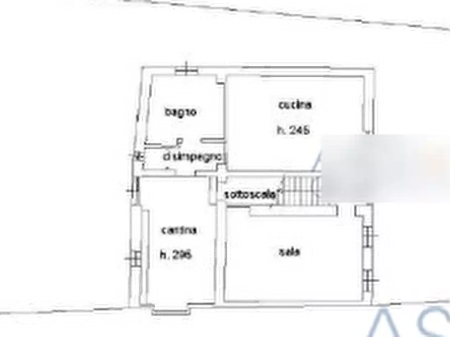 Immagine 16 di Porzione di casa in vendita  in strada Valmaggiore a Valfenera