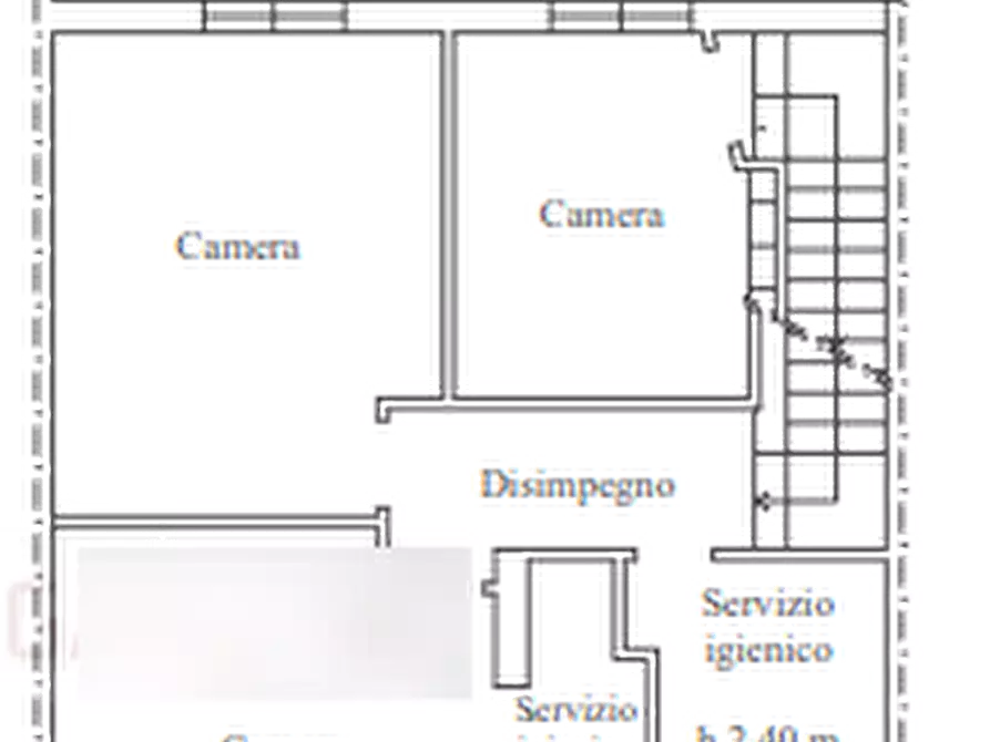 Immagine 23 di Porzione di casa in vendita  in Via delle Macine a Lastra A Signa