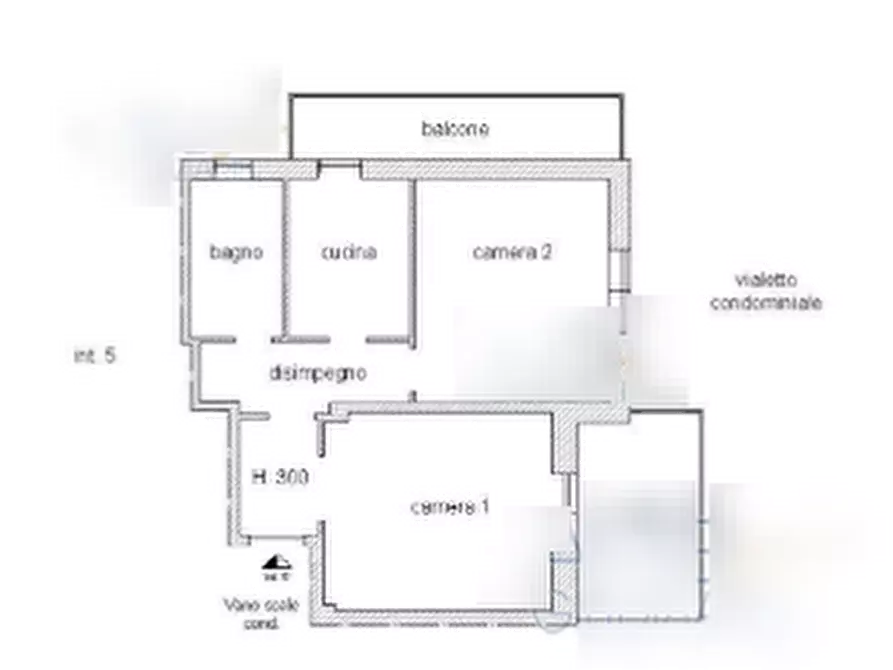 Immagine 6 di Appartamento in vendita  in Via dei Bonacolsi a Roma