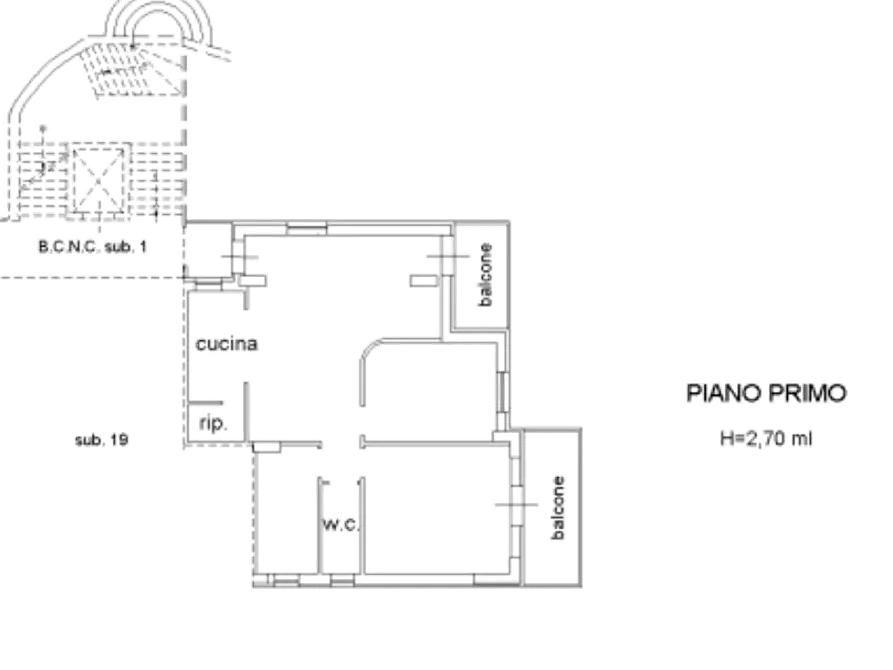 Immagine 12 di Appartamento in vendita  in Via della Resistenza a Montegranaro