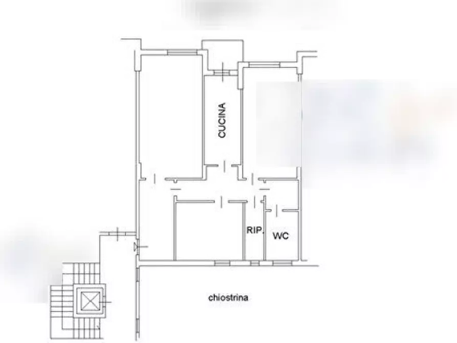 Immagine 8 di Appartamento in vendita  in Via Greve a Roma