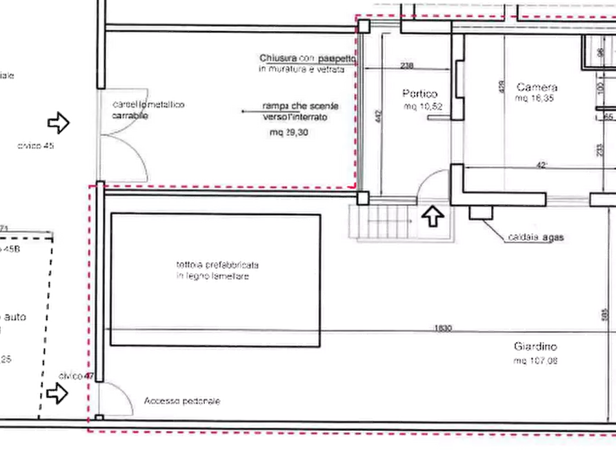 Immagine 4 di Ufficio in vendita  in Via Ploaghe a Fiumicino