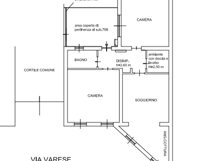 Immagine 5 di Appartamento in vendita  in Via Varese a Lissone