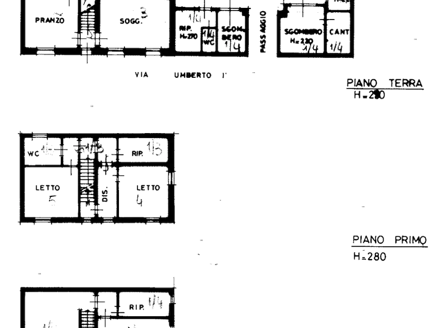 Immagine 15 di Porzione di casa in vendita  in Via Umberto I a Lungavilla