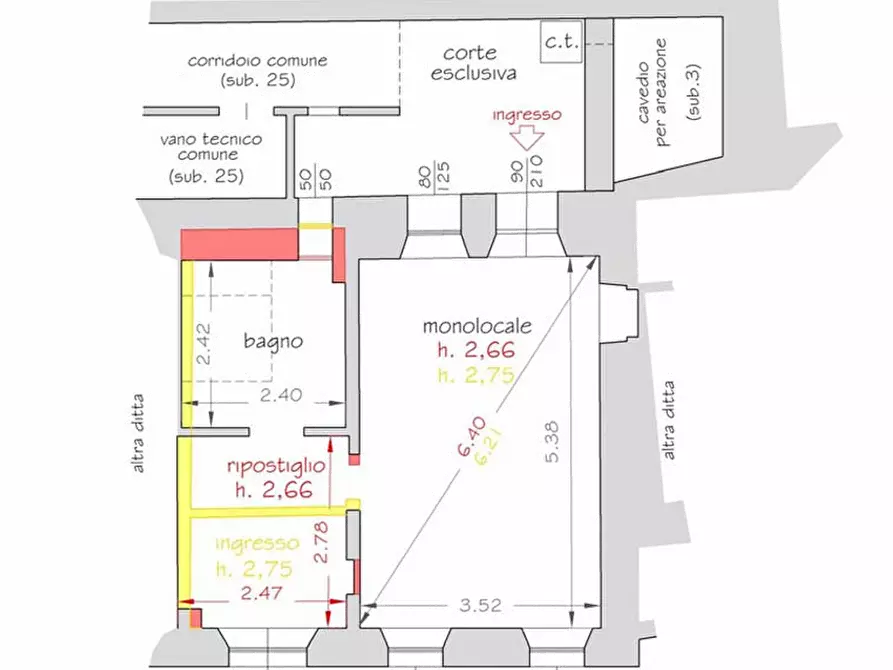 Immagine 17 di Appartamento in vendita  in Via Vittorio Veneto a Belluno
