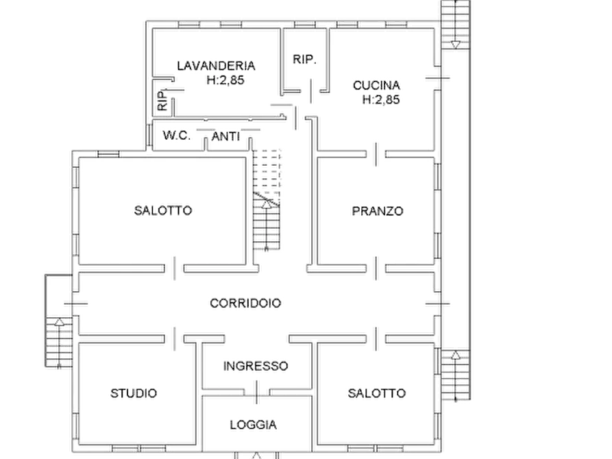 Immagine 23 di Villa in vendita  in Via Valgrande a Sant'urbano